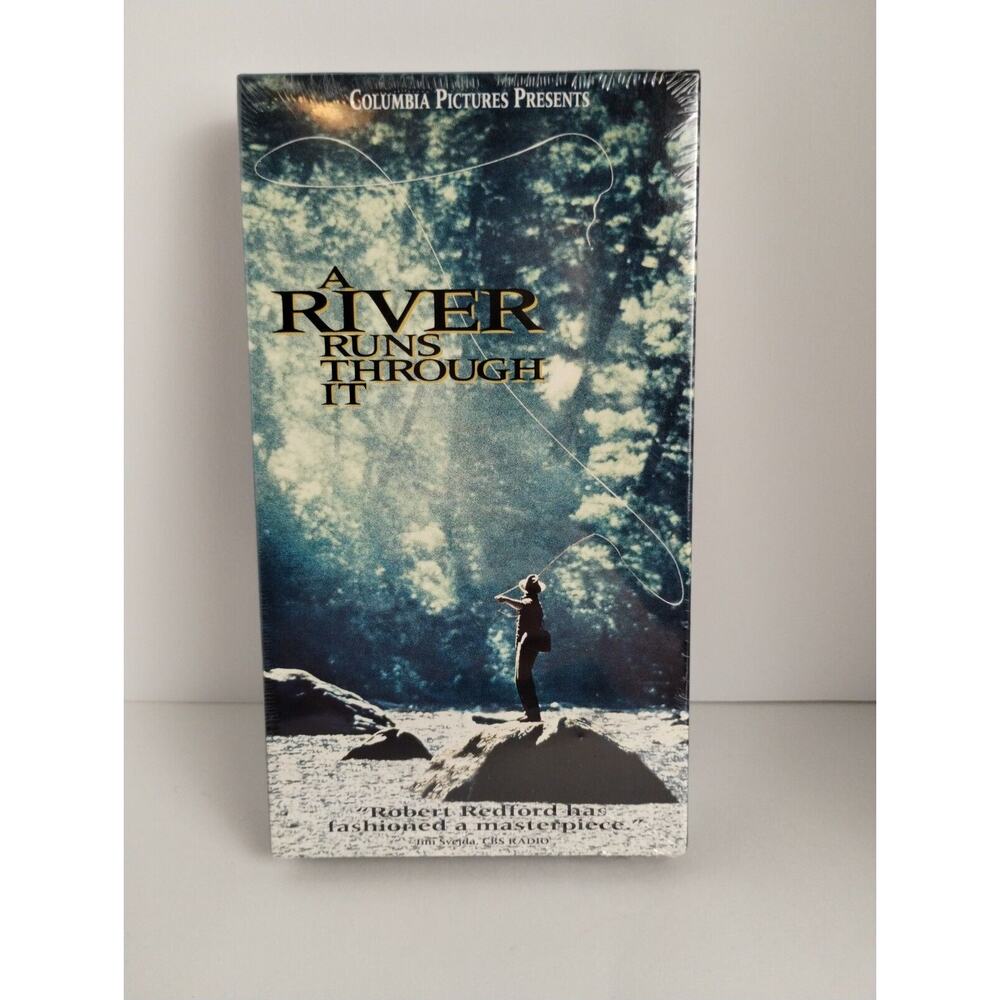 A River Runs Through It (1993) VHS Brand New Factory Sealed